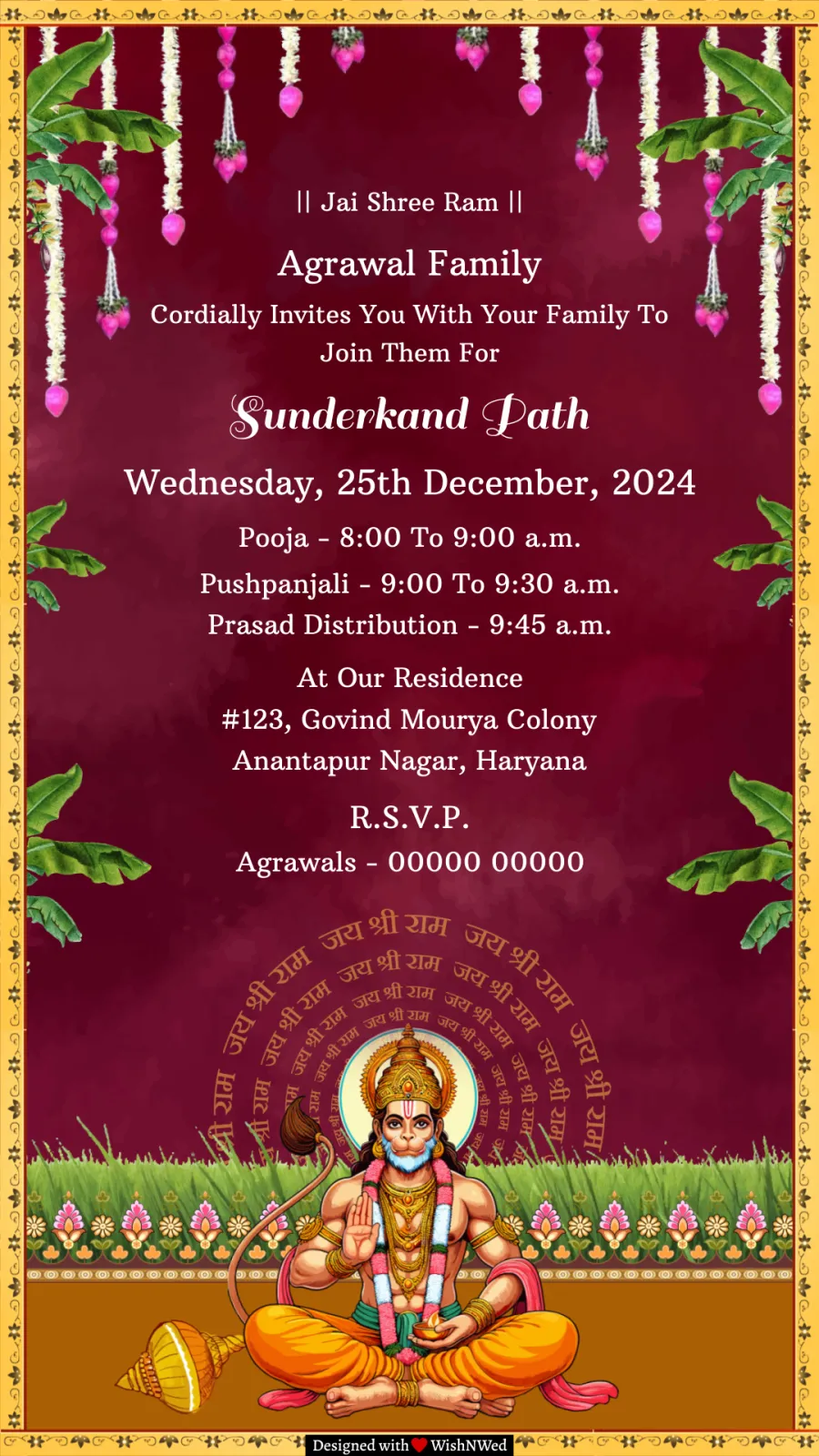 Sunderkand Path Invitation Video
