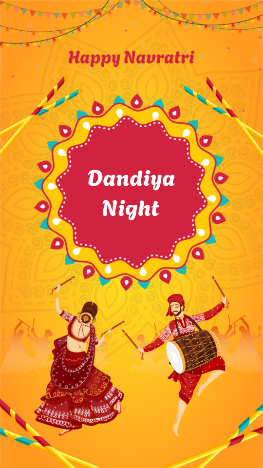 Navratri Garba Invitation Video