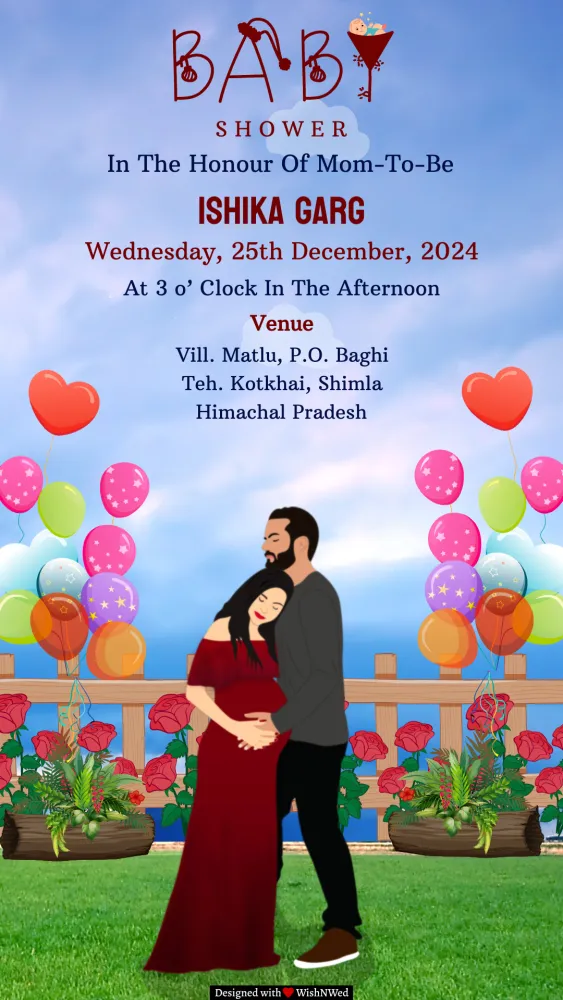 Baby Shower Invitation - Baby & Kids invitation template