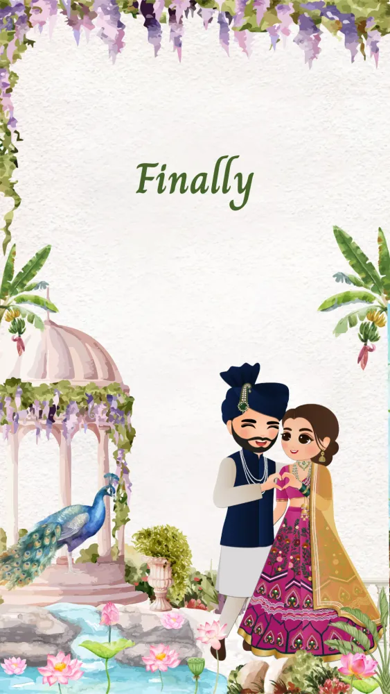 15 Days To Go Wedding Template - Wedding invitation template