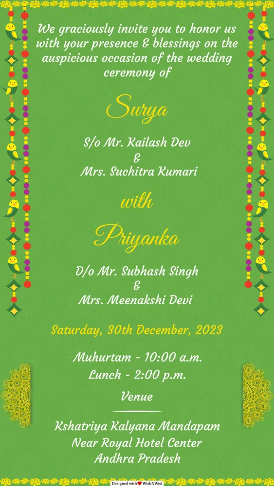 Albela - Wedding invitation template