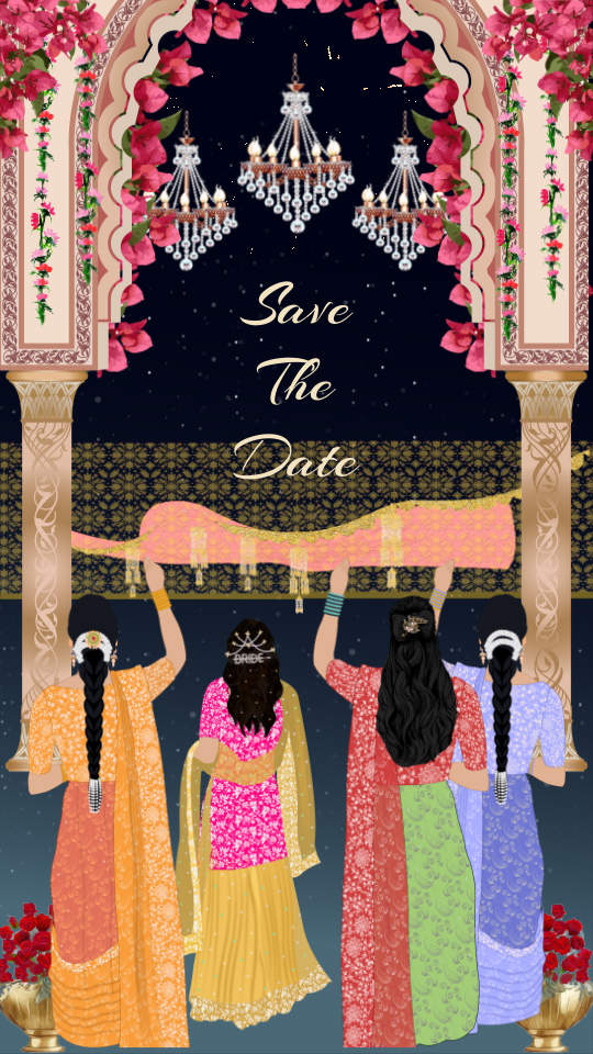 Indian Save The Date Invite Video