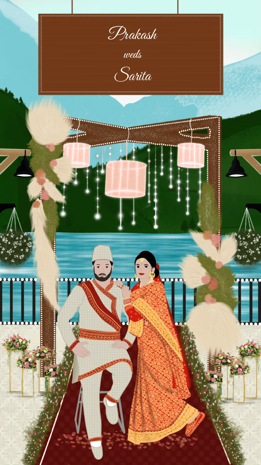 Nepali Wedding Invitation