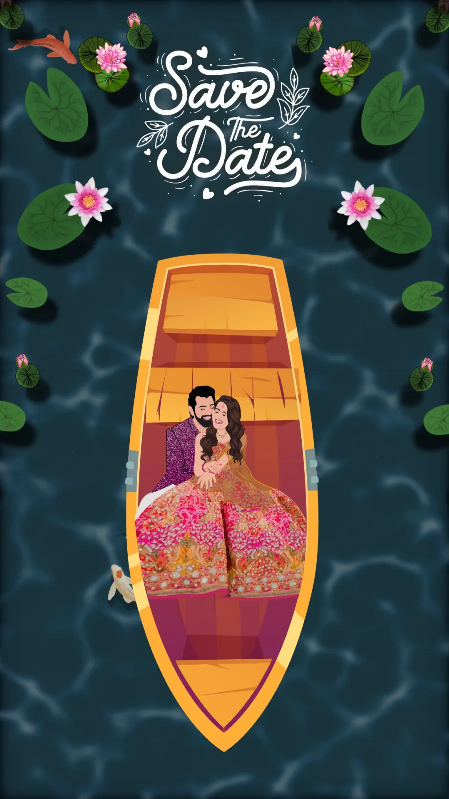 Boat Theme Wedding Invite Video