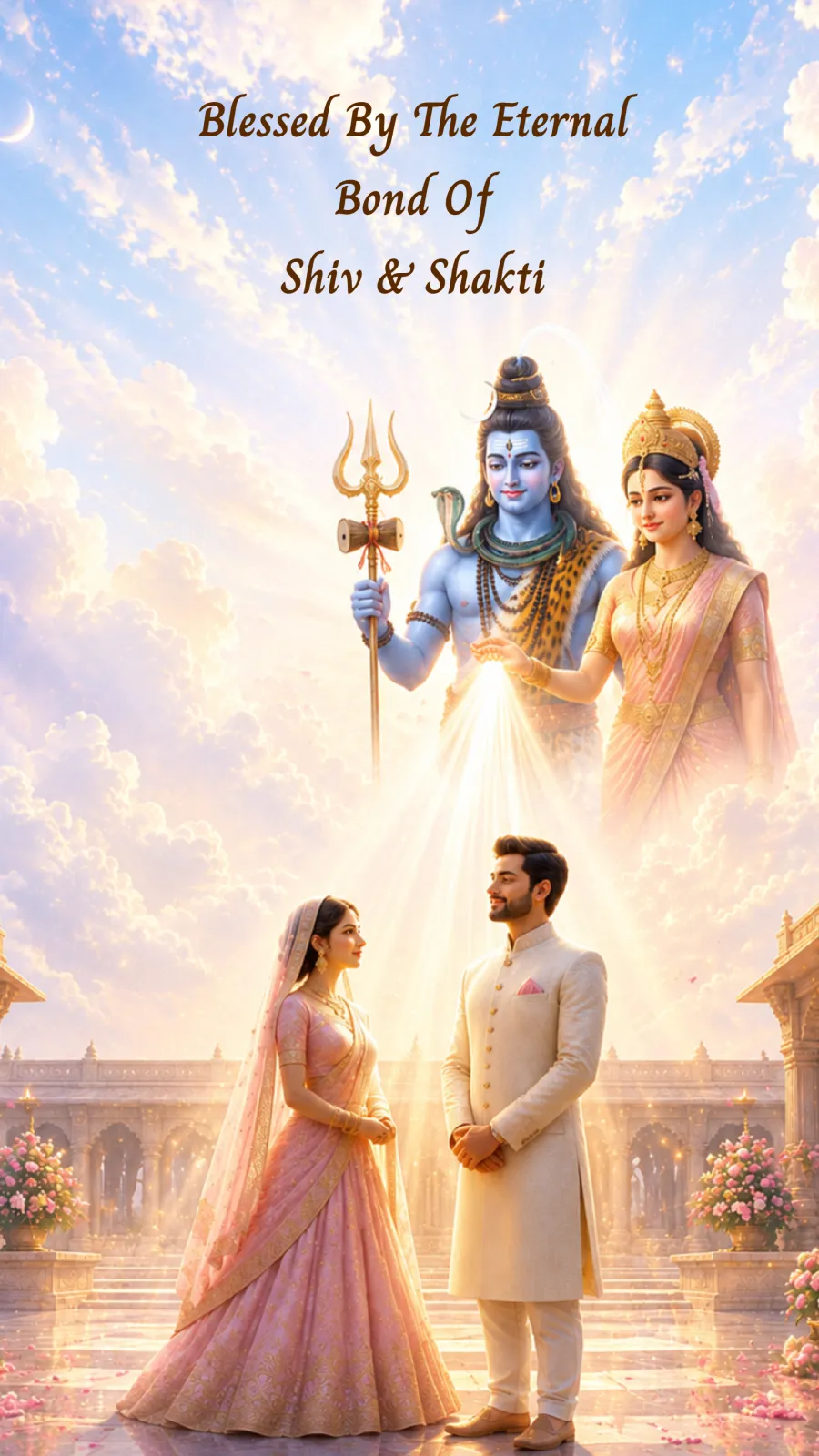 Shiv Parvati Wedding Invitation Video For WhatsApp
