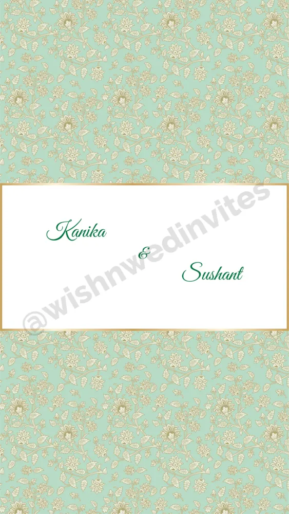 Nimantran - Wedding invitation template