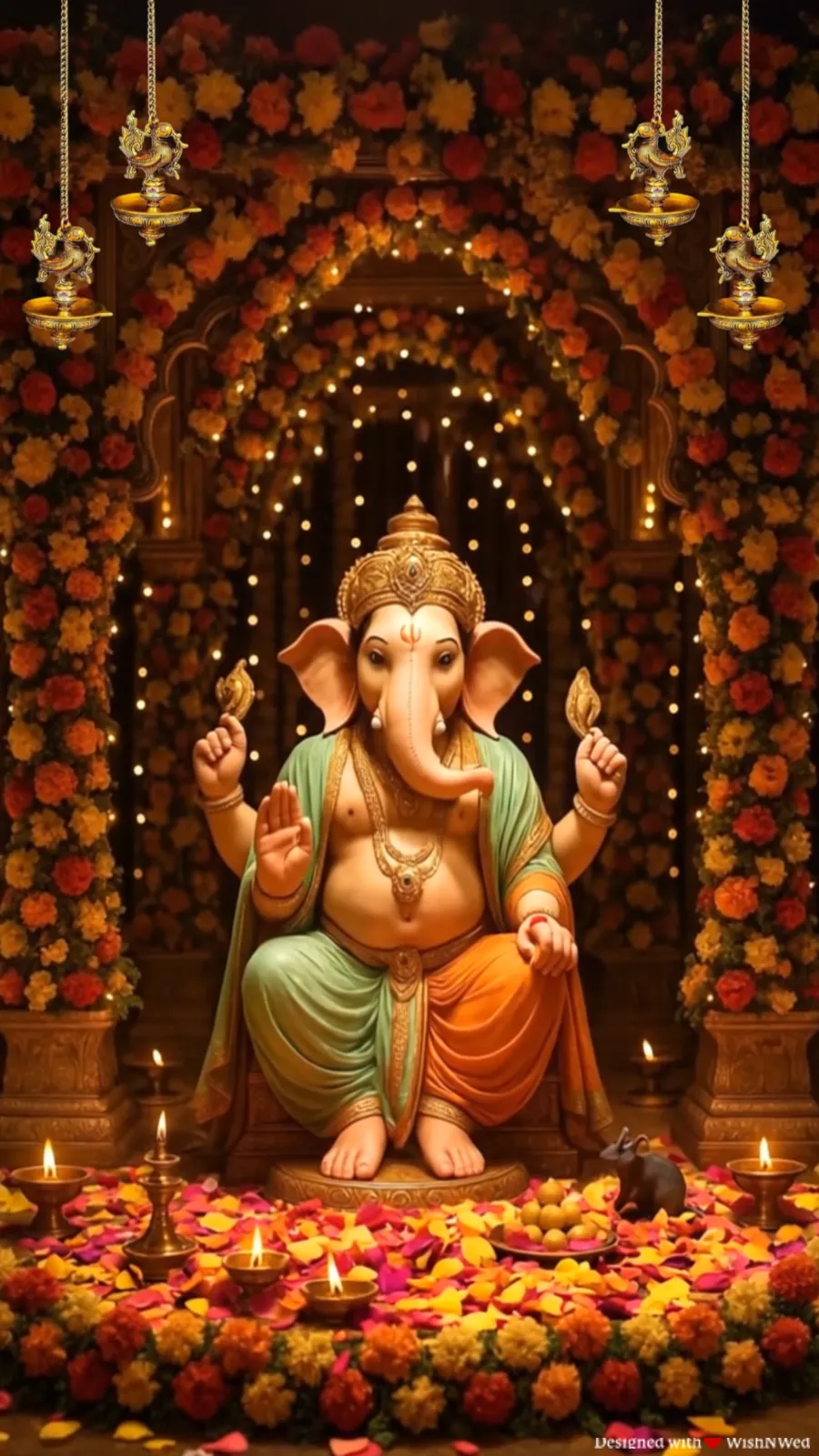Ganpati Invitation Card