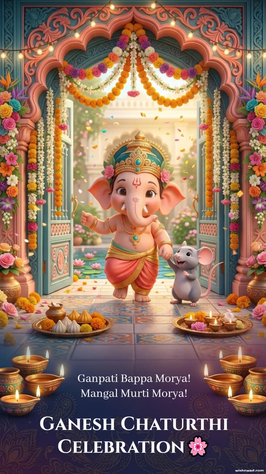 Ganpati Bappa Invitation Video