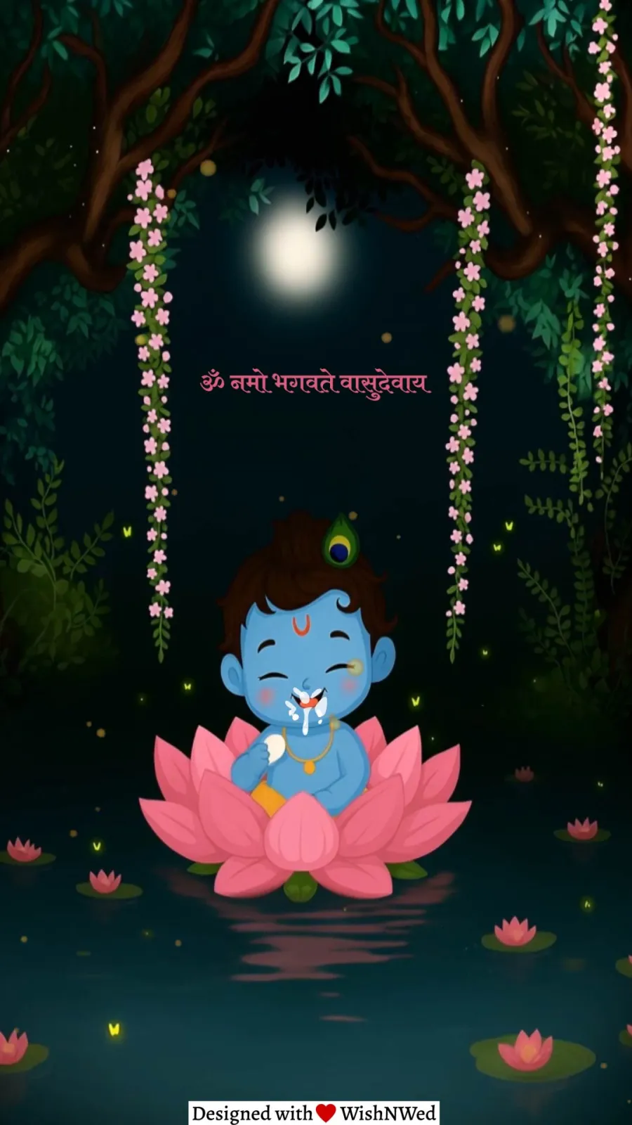 Janmashtami Invite Card Video
