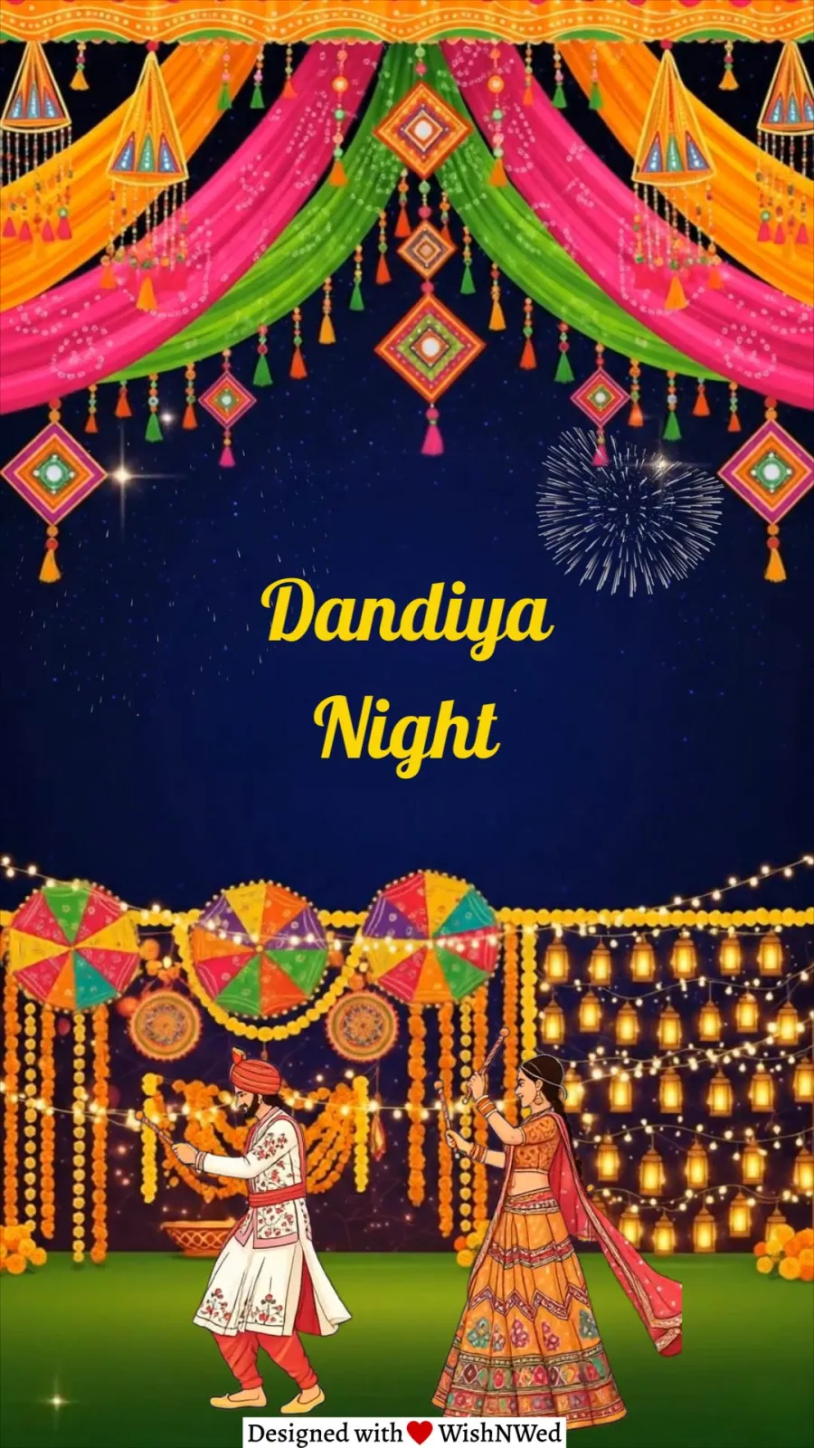 Dandiya Invitation Video