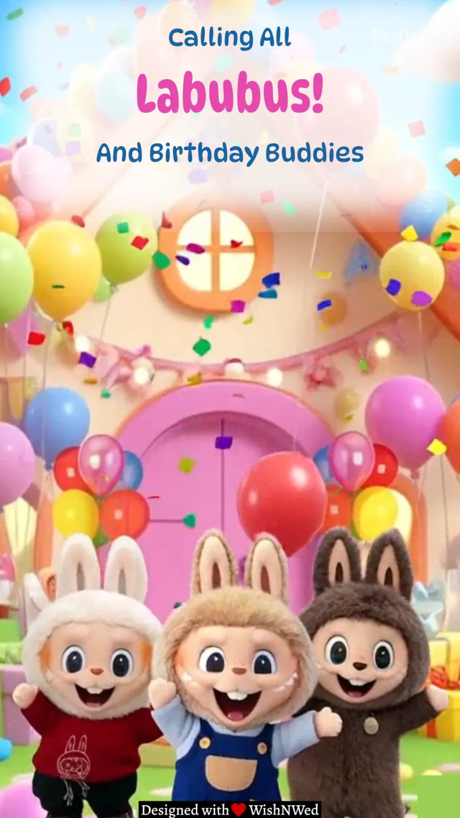 Labubu Birthday Invitation Video