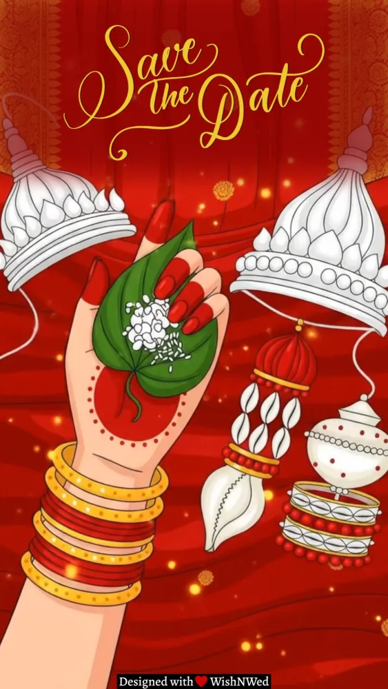 Bengali Wedding Invitation Video - Wedding invitation template