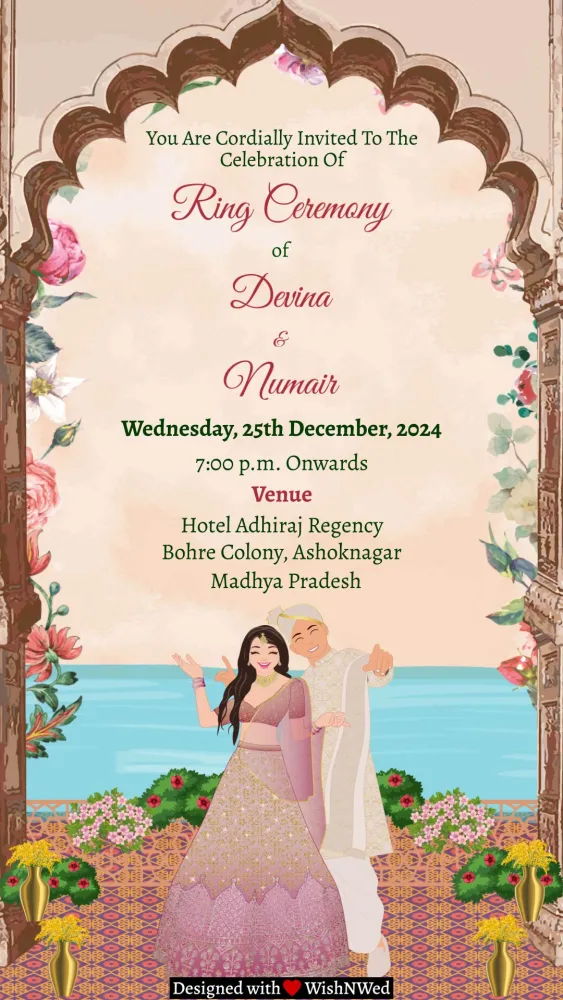 Shaadi Nimantran - Wedding invitation template