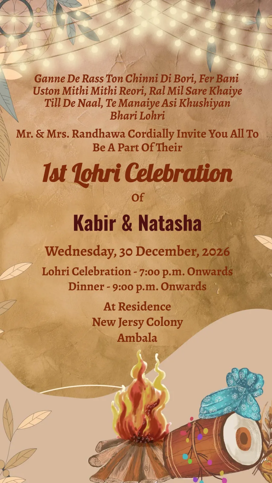 Khushiyo ki Lohri