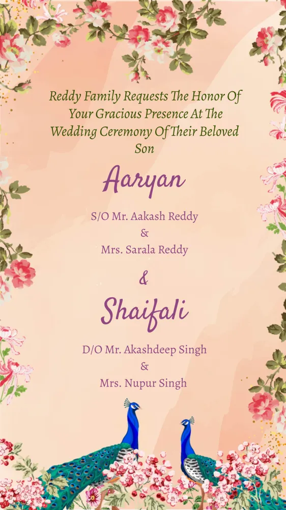 Parinay - Wedding invitation template