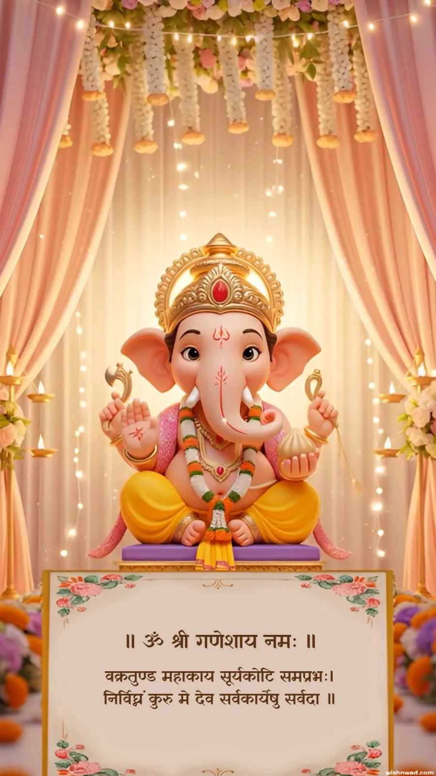 3D Hindu Wedding Video Invite