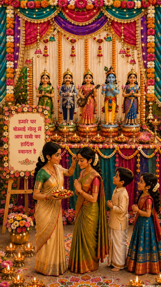 Bommai Golu Invitation Video - Festivals invitation template