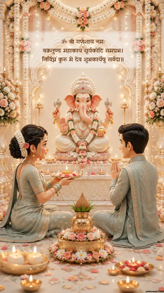 Traditional 3D Marathi Wedding Invitation Video - Wedding invitation template